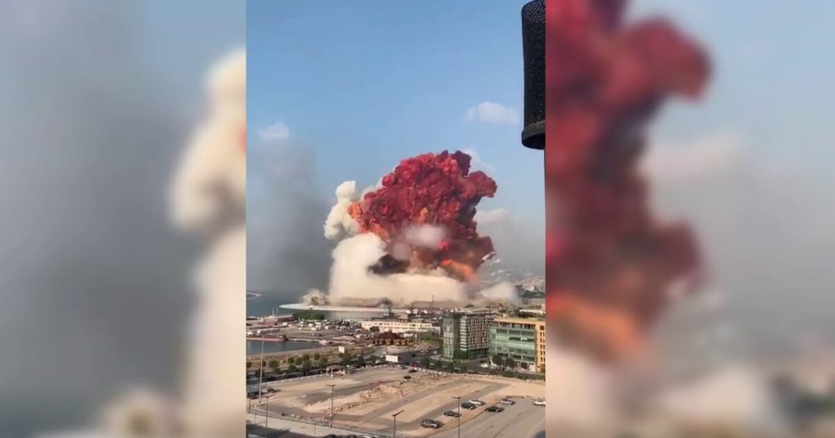 10 قتلى ومئات المصابين في انفجار بيروت 10