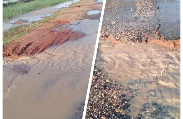 بالصورة.. شاهد حدوث كسر بشارع الحصاحيصا و وزارة الداخلية تحذر المواطنين FB IMG 1597904572394 720x470 1