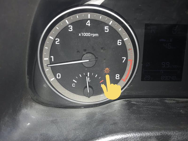 سيارة لمبة فشل