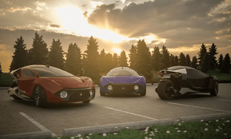 الكشف عن أسرع سيارة كهربائية بـ 3 عجلات في العالم سيارة1