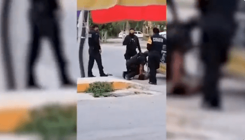 بالفيديو.. حادثة جورج فلويد تتكرر في المكسيك مقتل امراة