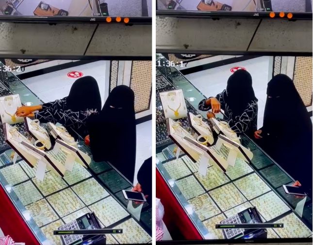 سرقة منقبات