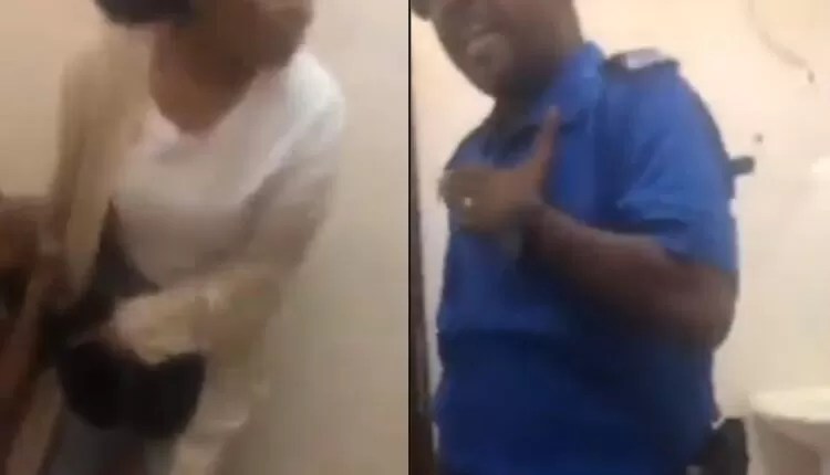 سوداني يعتدي على طليقته امام اطفالها وامام عناصر الشرطة