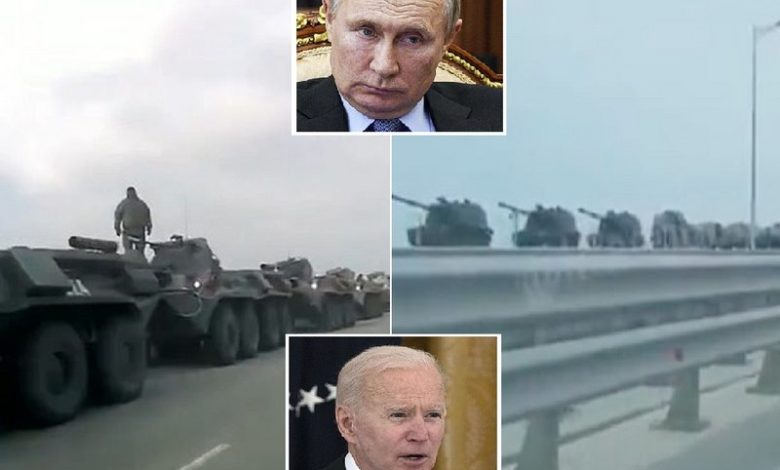 شاهد الفيديو الروسي الذي أثار الرعب في أوروبا وأمريكا دبابات روسية