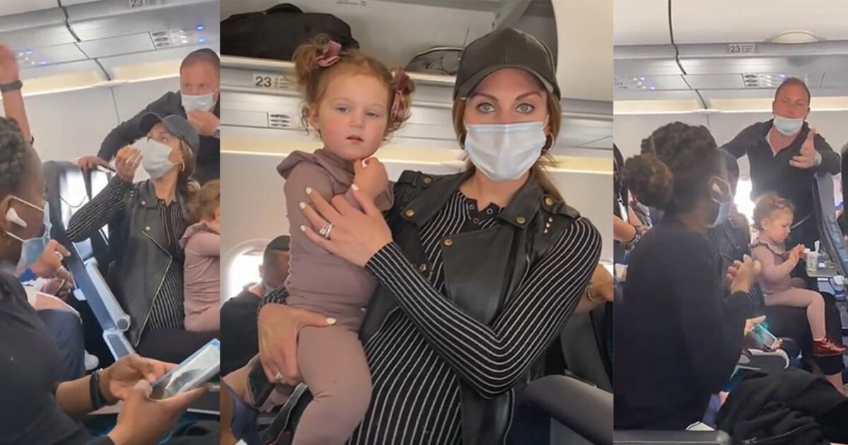 بالفيديو: مضيفة تطرد عائلة بأطفالها من الطائرة.. والسبب مثير للجدل طرد من الطائرة