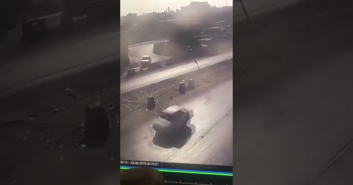 فيديو.. لحظة هروب 21 نزيلا من سجن جنوبى العراق 21