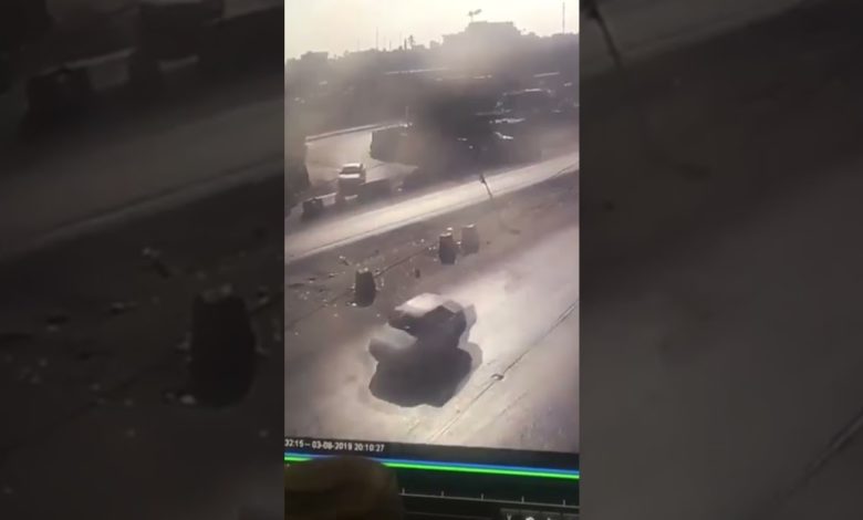 فيديو.. لحظة هروب 21 نزيلا من سجن جنوبى العراق 21