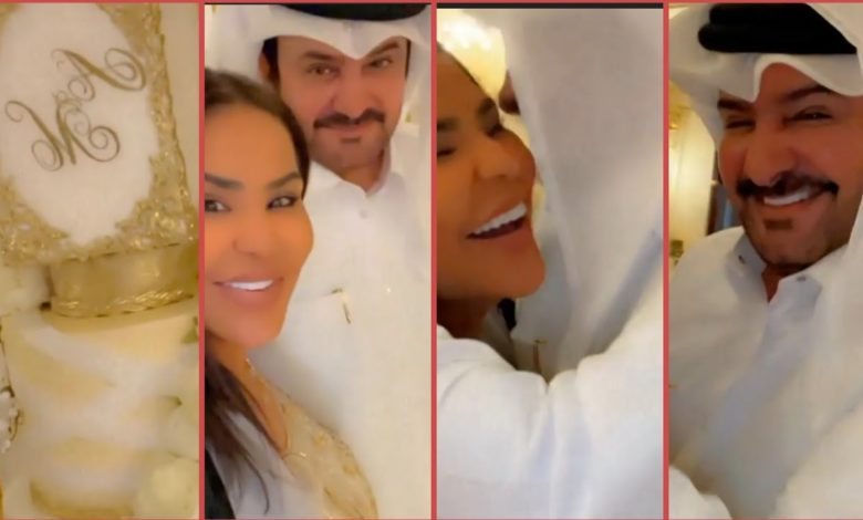 شاهد: وصلة دلع وغزل من الفنانة أحلام لزوجها .. ومبارك الهاجري : وين تبين نروح الطيارة واقفة والسيارة واقفة 335564