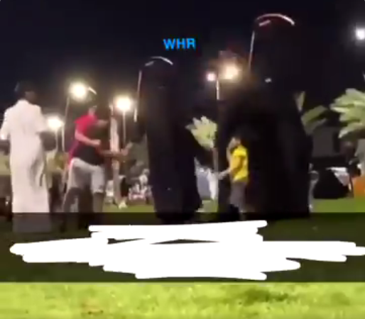 شاهد 3 نساء يتشاجرن مع طفل في أحد المنتزهات العامة image 2021 06 09 153450