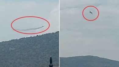 جبال الصلب حريق