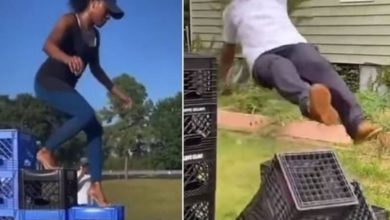 تحدي صندوق الحليب