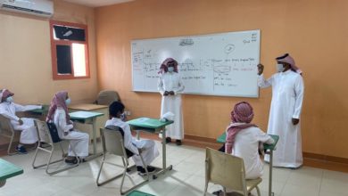 فصل دراسي السعودية مدرسة طلاب