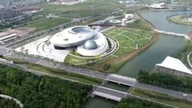 مدينة عائمة في الصين