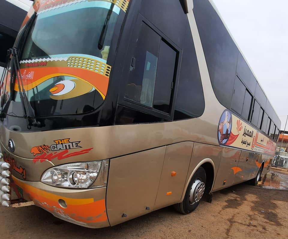 سرقة بص سياحي " وحدة الشمال الجديد" من موقف الشمالية بـ أبو آدم وحدة الشمال