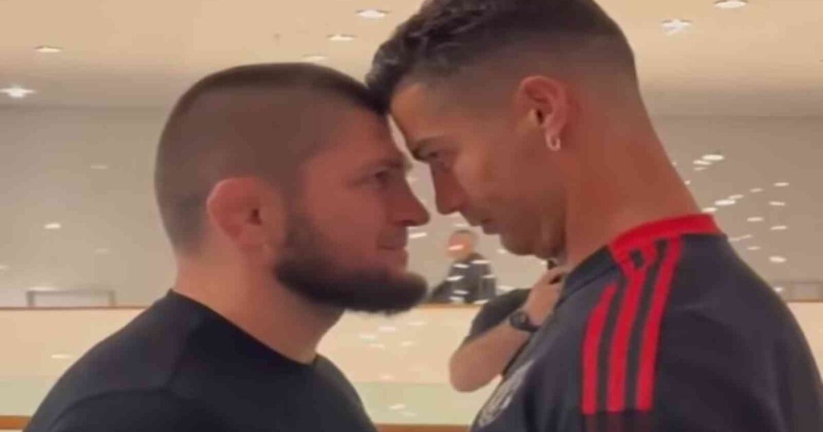 حبيب نور محمدوف يتحدّى رونالدو محمدوف ورونالدو