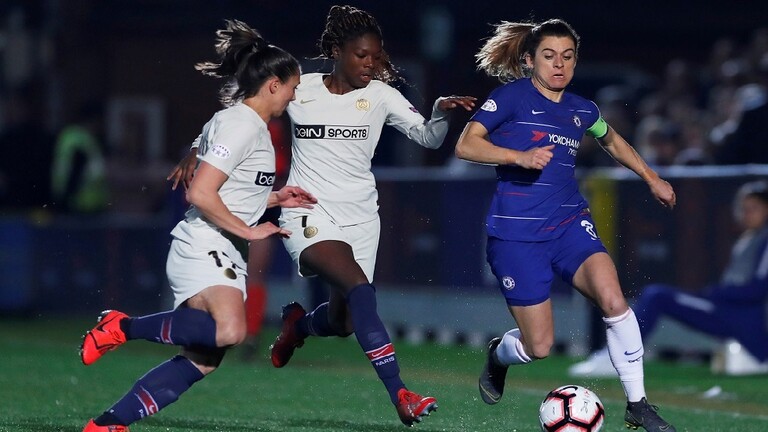 لاعبات باريس سان جيرمان