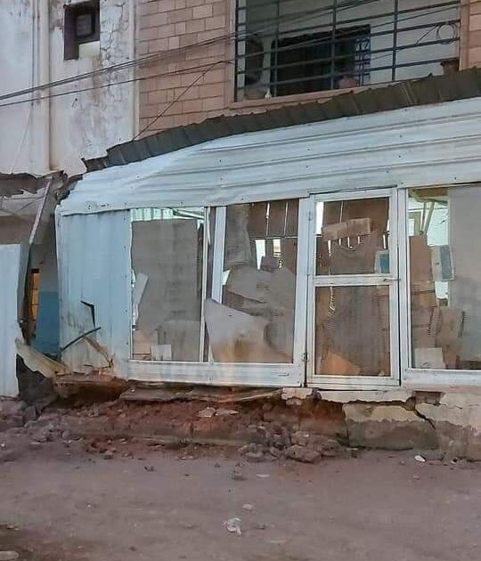 وزارة التخطيط العمراني توجه بإزالة “عمارة أركويت” FB IMG 1642519147308