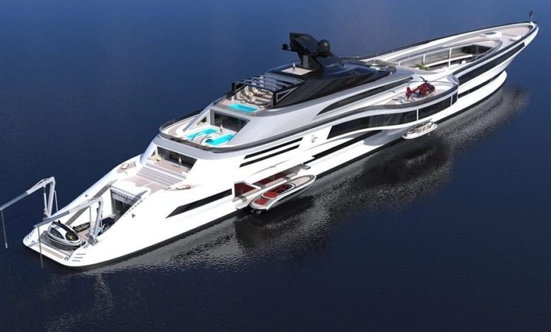 الأكبر في العالم .. الكشف عن نموذج يخت مزود بحديقة و3 حمامات سباحة (فيديو وصور) 2ed7ddf4 74c2 4751 a620 c721c7354970