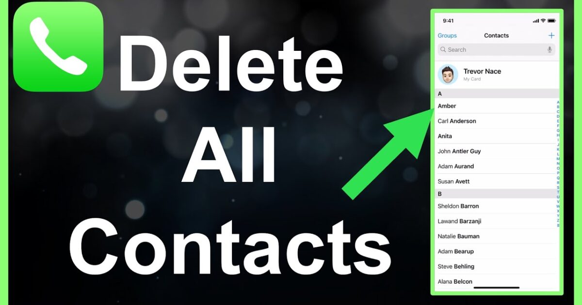 بضغطة زر.. طريقة سهلة لحذف جميع جهات الاتصال بأيفون (فيديو) maxresdefault 14