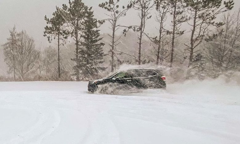 عاشت على الزبادي فقط..أمريكية تنجو بأعجوبة من موت محقق بعد أن فاجئتها عاصفة ثلجية عاصفة ثلجية