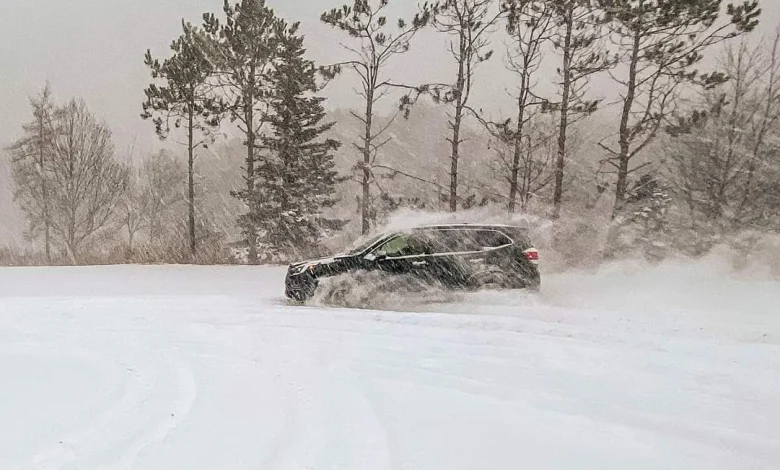 عاصفة ثلجية