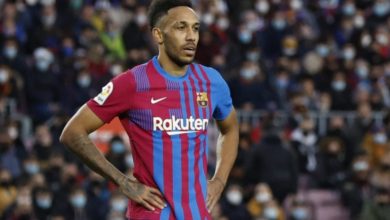 مهاجم برشلونة يغيب عن مواجهة السودان و الجابون Aubameyang