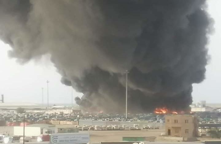 حريق بمخازن مستشفى ود مدني للمرة الثالثة IMG 20220525 WA0005