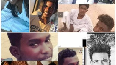 العثور على جثامين المعدنين السودانيين المفقودين بصحراء الشمالية عن طريق الصدفة مع وصايا داخل ملابسهم المعدنين السودانيين المفقودين