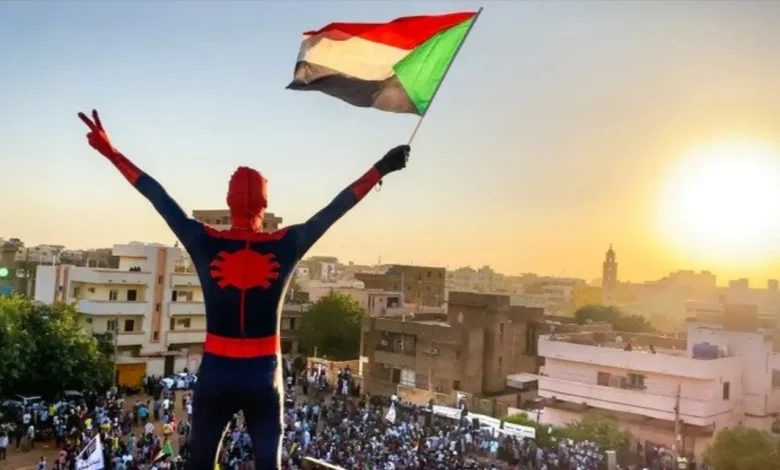 سبايدر مان الثورة السودانية
