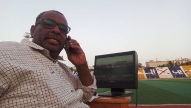نجاة معلق مباراة المريخ وحي العرب من الموت ببورتسودان محمد فضل الله