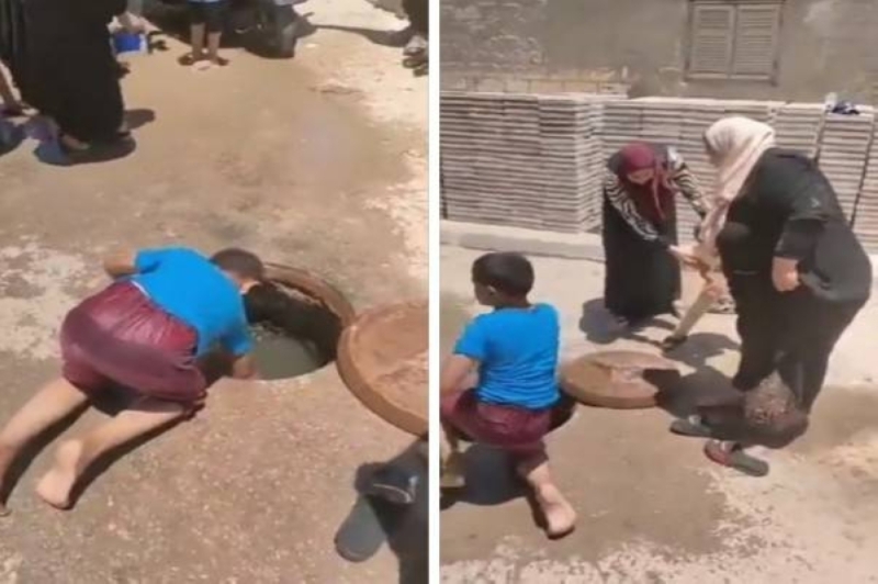التبرك بمياه الصرف الصحي في مصر