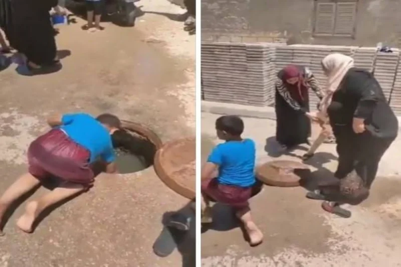 التبرك بمياه الصرف الصحي في مصر