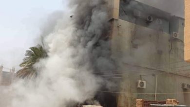 حريق كبير يلتهم مستشفى المودة بالخرطوم مع وجود مرضى بالداخل FB IMG 1655637412175 780x470 1