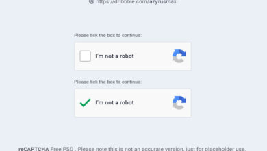 أنا لست روبوتاً.. قريباً الاستغناء عن التحقق التلقائي recaptcha ui template f44