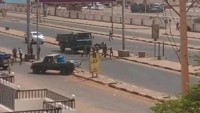 اغلاق شارع المطار