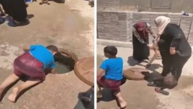 التبرك بمياه الصرف الصحي في مصر