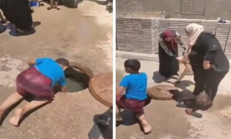 التبرك بمياه الصرف الصحي في مصر