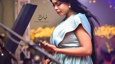 الفنانة هاجر سنار