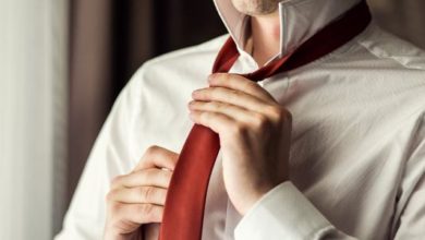 ارتداء ربطة العنق في الصيف يسبب جلطة دماغية طريقة ربطة العنق