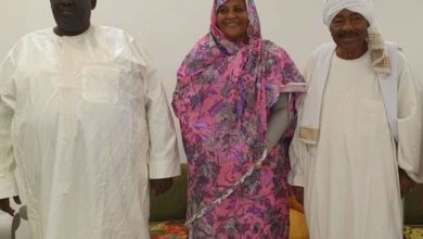 المستشار الأمني لرئيس جنوب السودان يزور مريم الصادق المهدي بمنزلها لتأكيد وحدة البلدين مريم الصادق قلواك