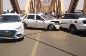 بالصور..حادث مروري بمدخل كبري النيل الأبيض..تضرر المركبات و تواجد لأفراد الشرطة المرورية FB IMG 1658749056788 720x470 1