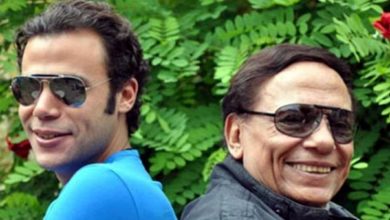 عادل إمام وابنه محمد