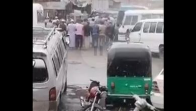 صلاة أثناء المطر