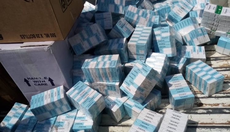 ضبط كميات كبيرة من الأدوية المهربة بمحلية ودمدني ادوية مهربة