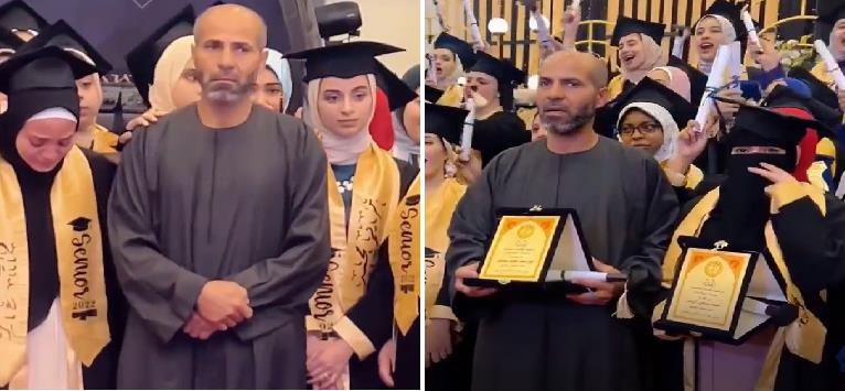 مشهد مؤثر لأب مصري خلال استلامه شهادة تخرج ابنته المتوفـاة (فيديو) e6fb3eaf 14b7 44d9 a963 57ed19260149