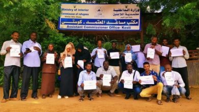 اضراب موظفي معتمدية اللاجئين