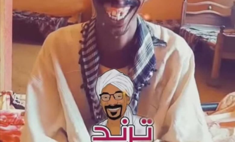 رجل سوداني يلقب بصاحب اجمل ضحكة