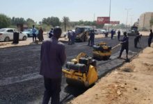 النيل الأبيض تعلن انطلاق أعمال صيانة طريق جبل أولياء ربك صيانة طرق 1