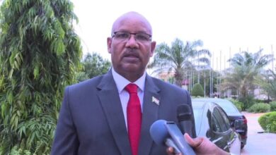 ابراهيم جابر عضو مجلس السيادي - جامعة العلوم الصحية تستقبل طلابها الجدد بحضور عضو مجلس السيادة