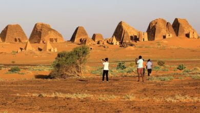 أهرامات السودان هرم سياحة مروي